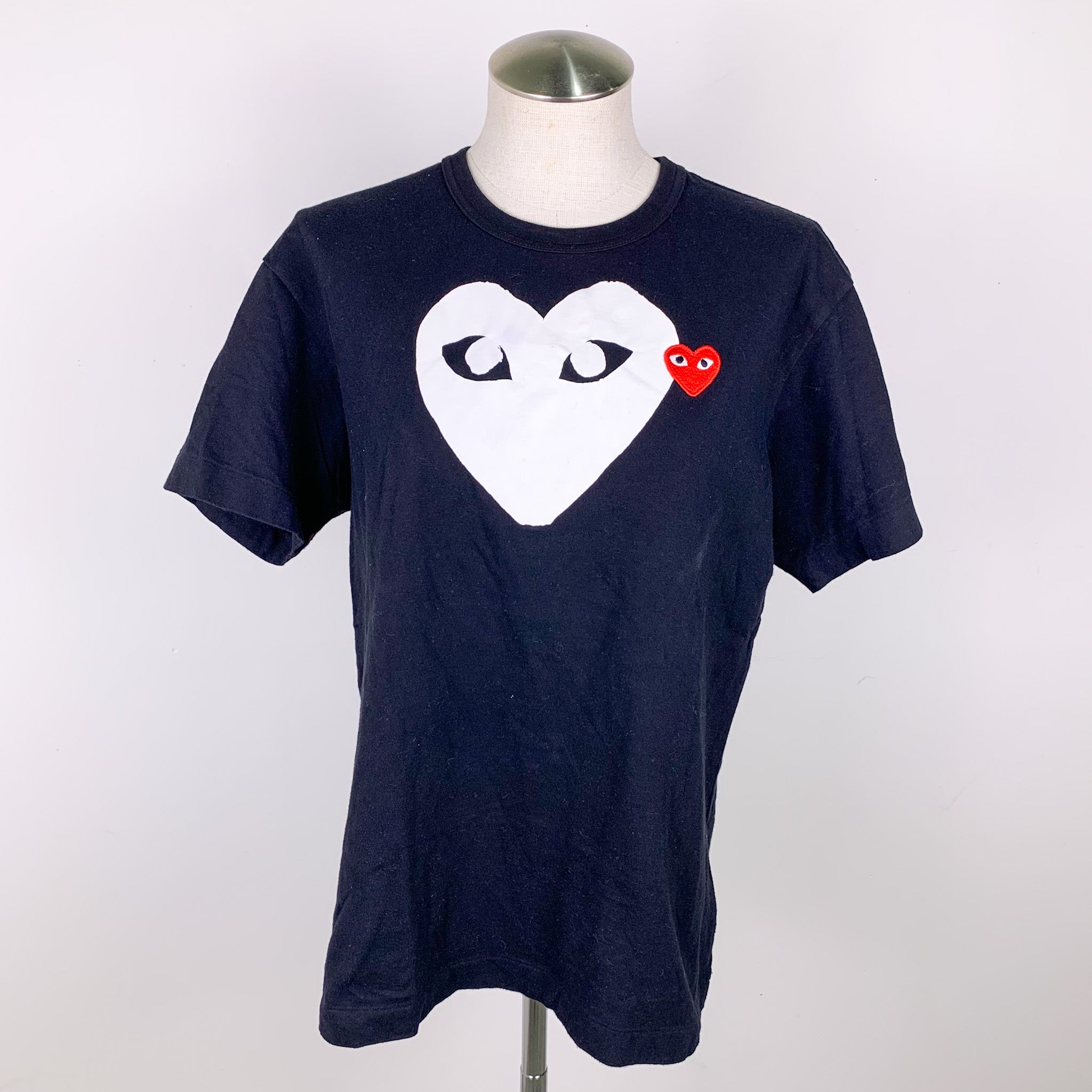 PLAYCOMMEdesGARÇONS heartT-shirt Y2K韓国 PLAYCOMMEdesGARÇONS heart T-shirt - メルカリ