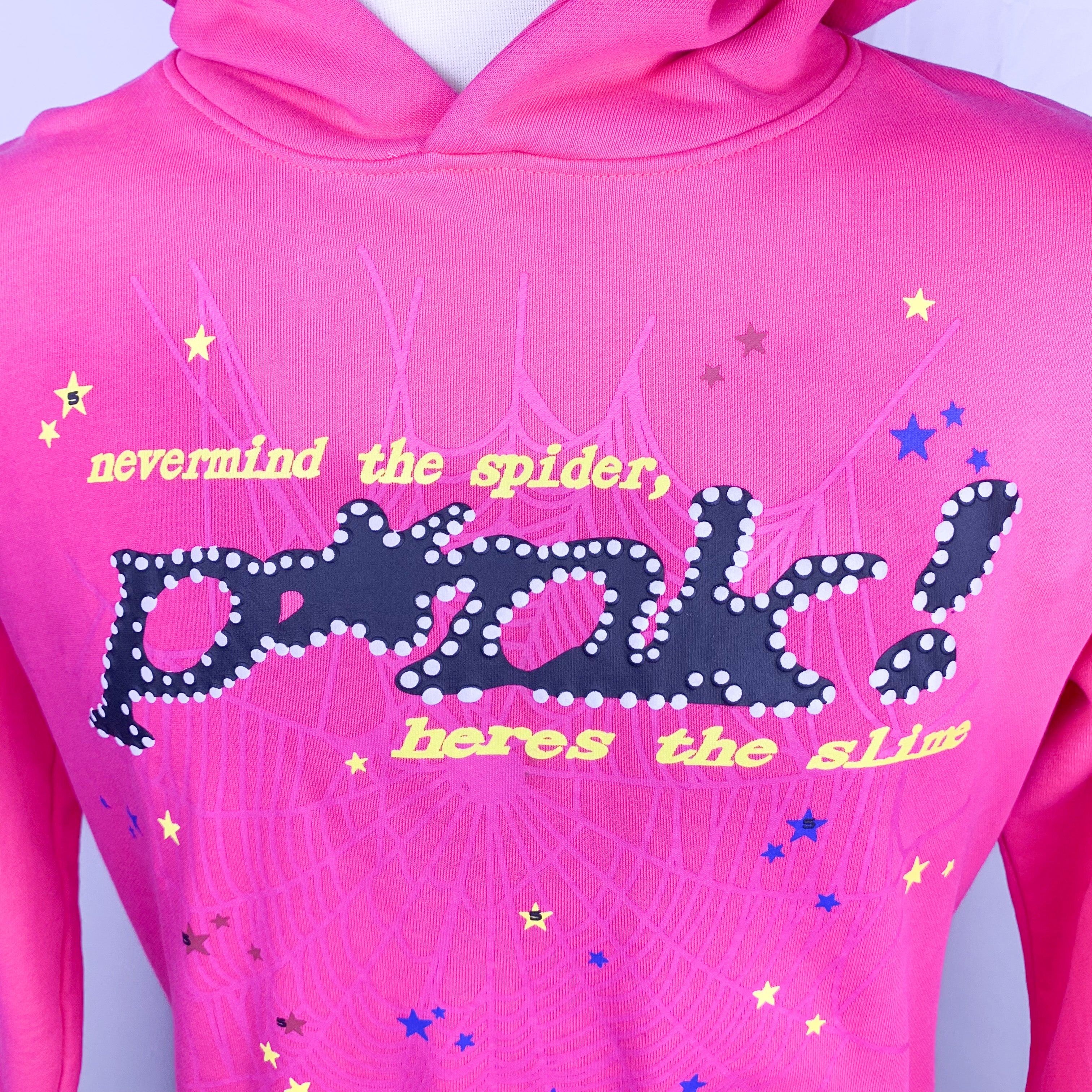 SP5DER Worldwide Pink Hoodie – Double Take