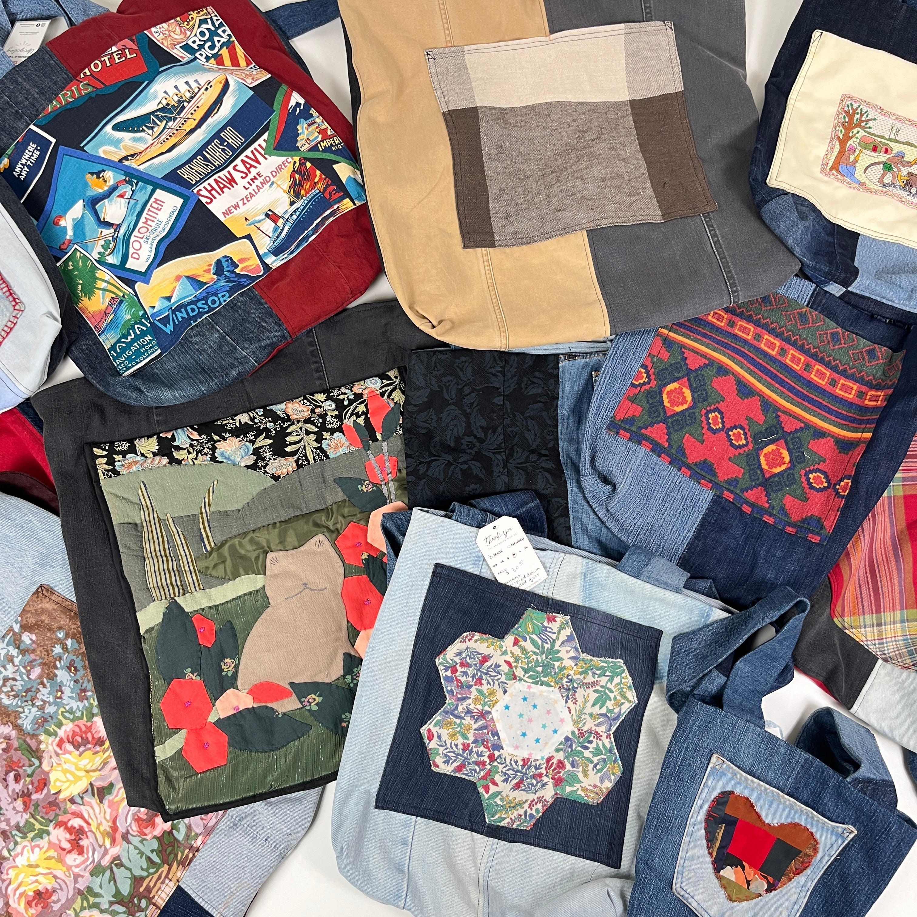 Upcycling Denim: From Old Denims to Chic Tote Bags and Bucket Hats!