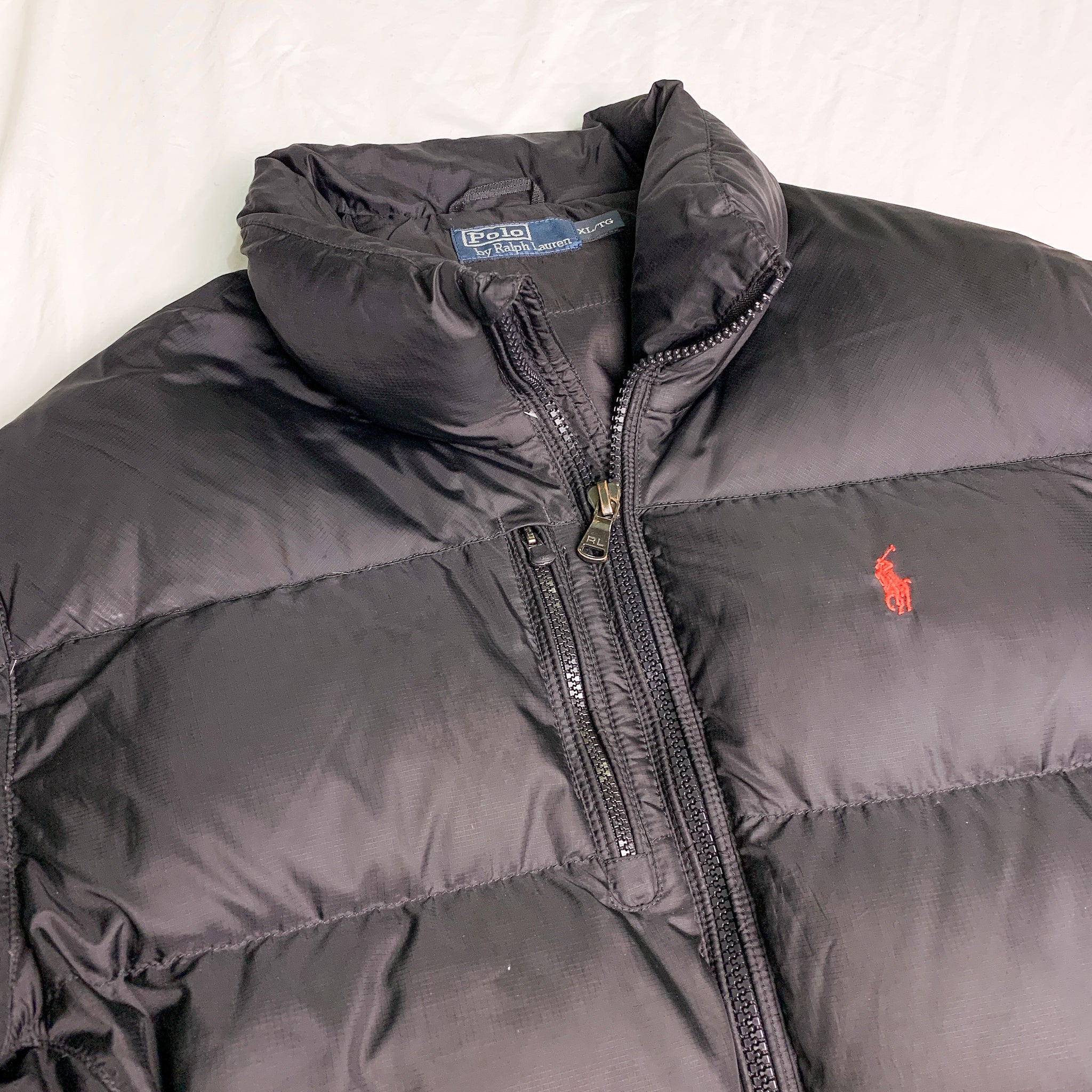Polo RL/250 Black Puffer Jacket (X-Large) – Double Take
