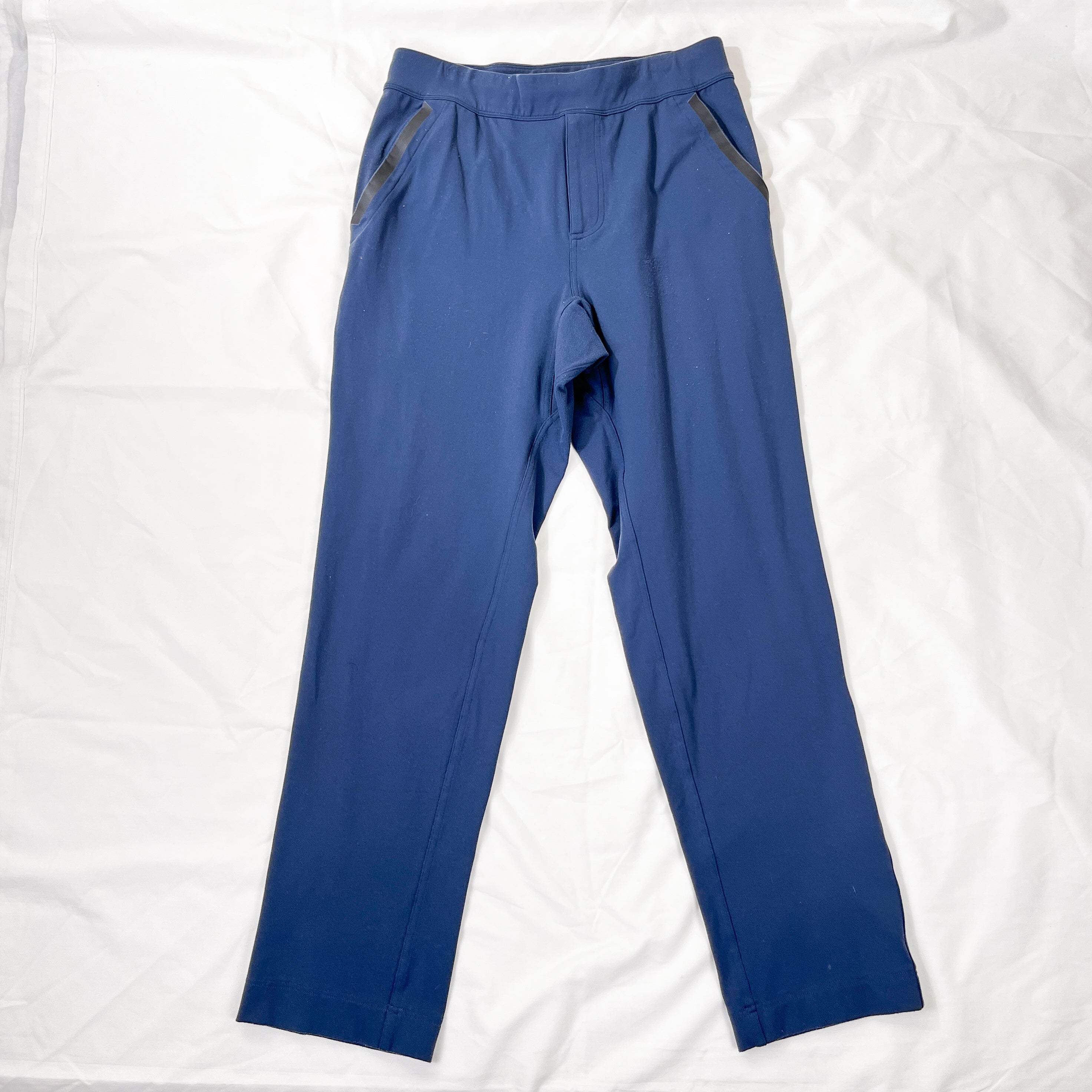 Lululemon Navy Straight-Cut Pants – Double Take