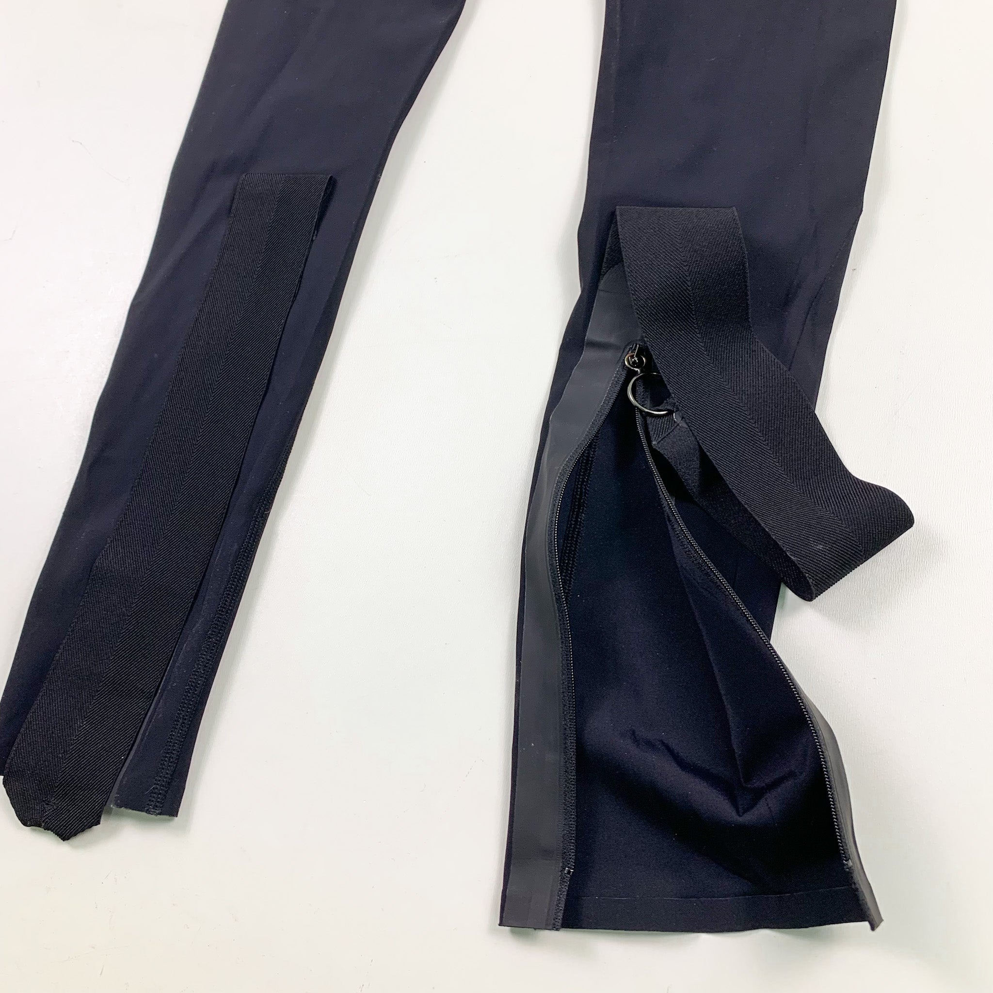 Celine Zipper Strap Black Leggings (X-Small) – Double Take