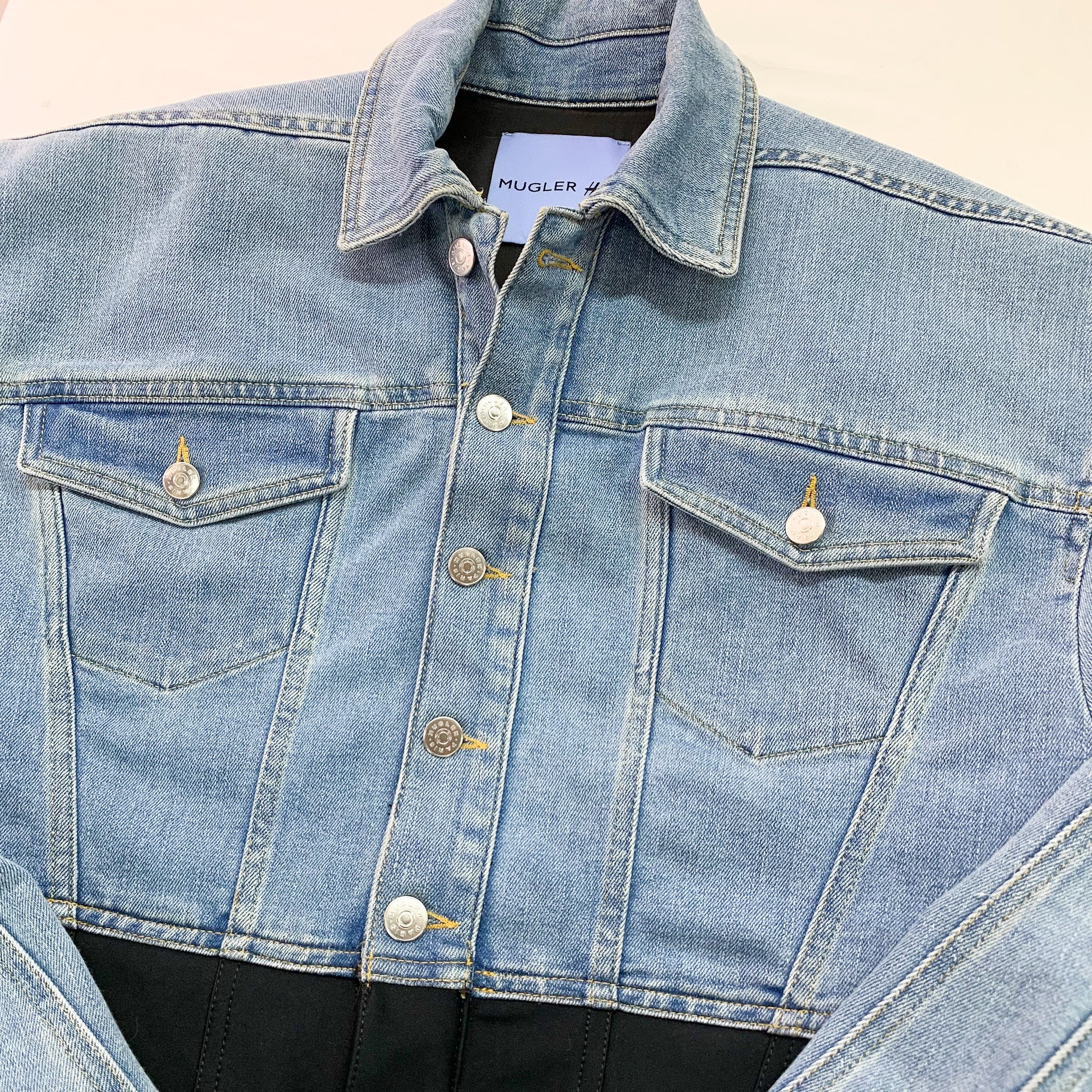 Mugler X H&M Defined Waist Denim Jacket (Medium) – Double Take