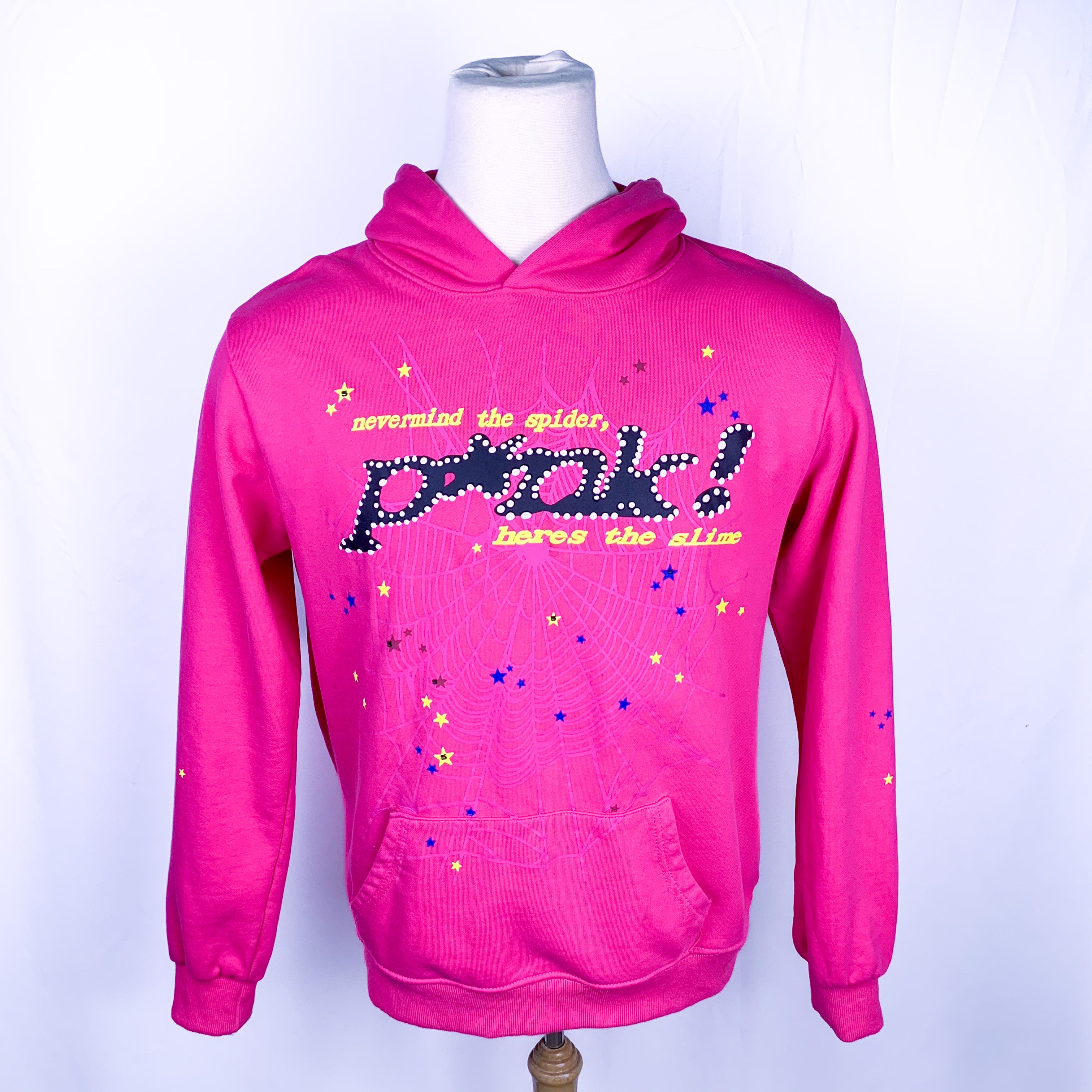 トップス sp5der SP5DER Worldwide Pink Hoodie – Double Take