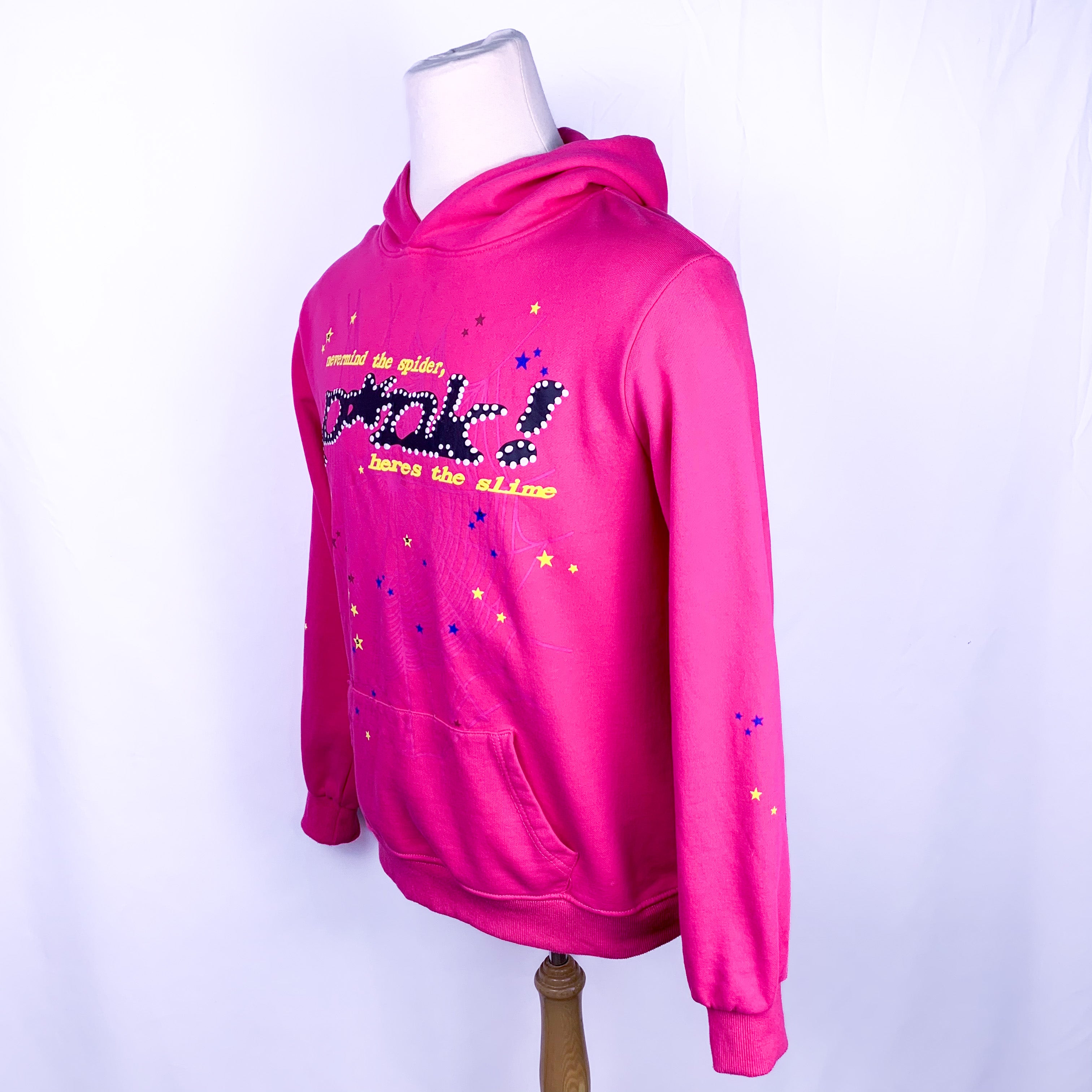 SP5DER Worldwide Pink Hoodie – Double Take