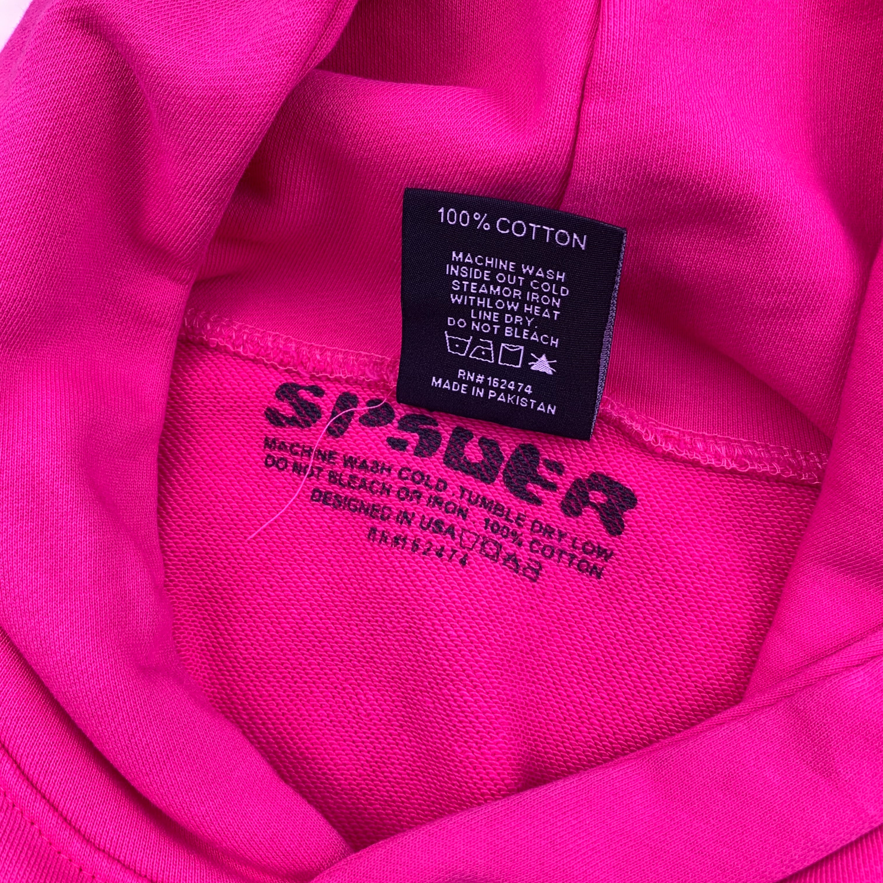 SP5DER Worldwide Pink Hoodie – Double Take