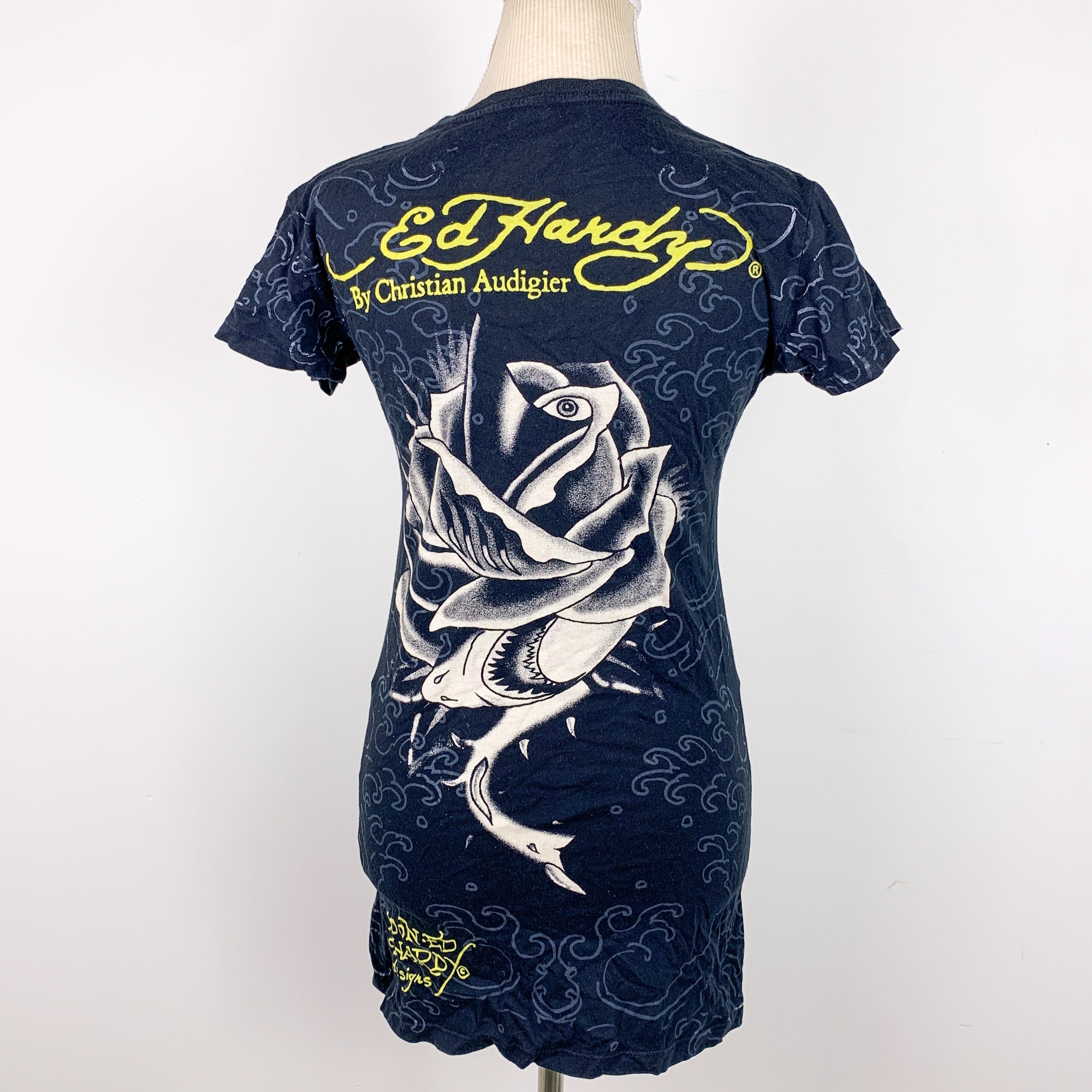 Ed Hardy Surf Tribe Y2K Tee Shirt – Double Take