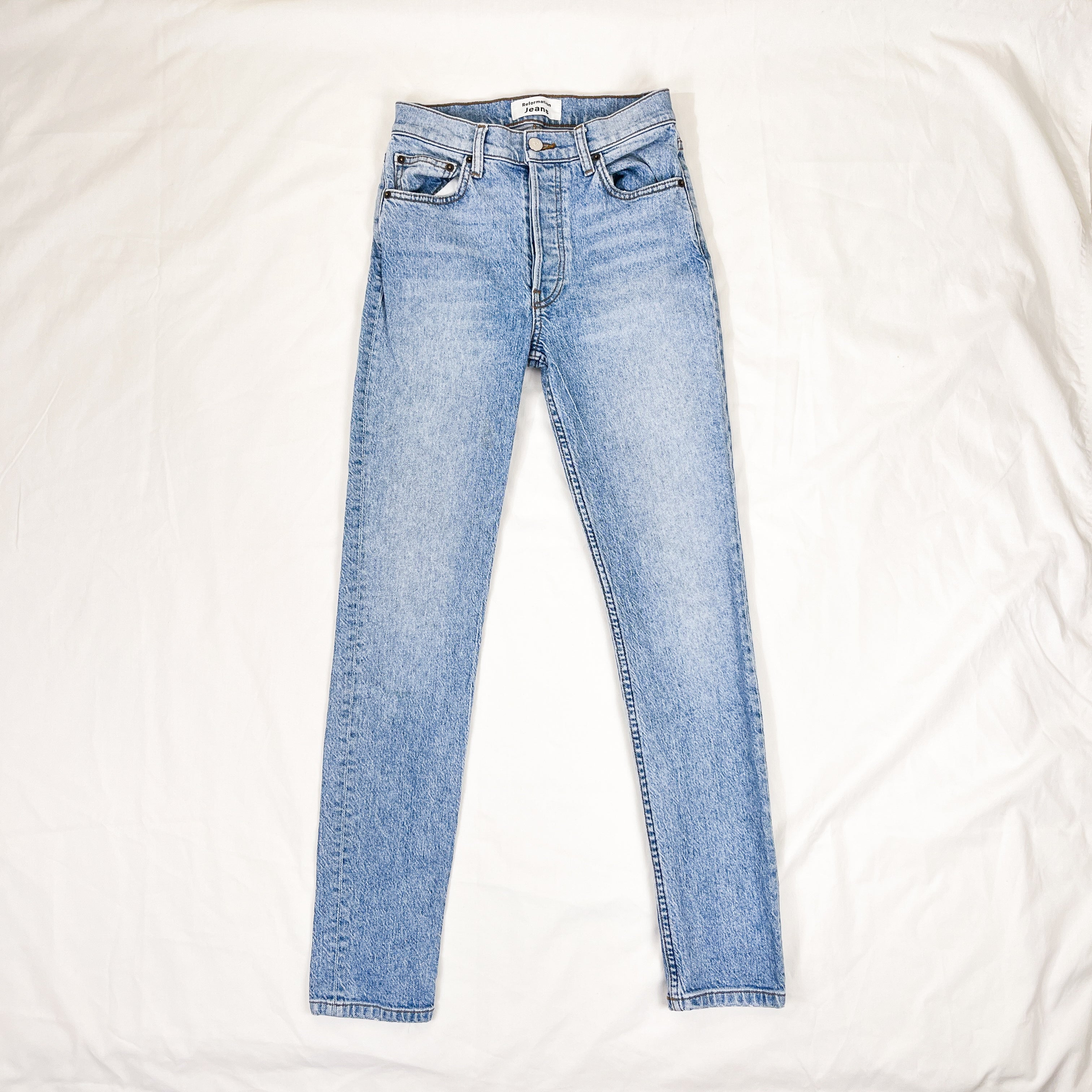 Reformation serena high skinny hot sale jean