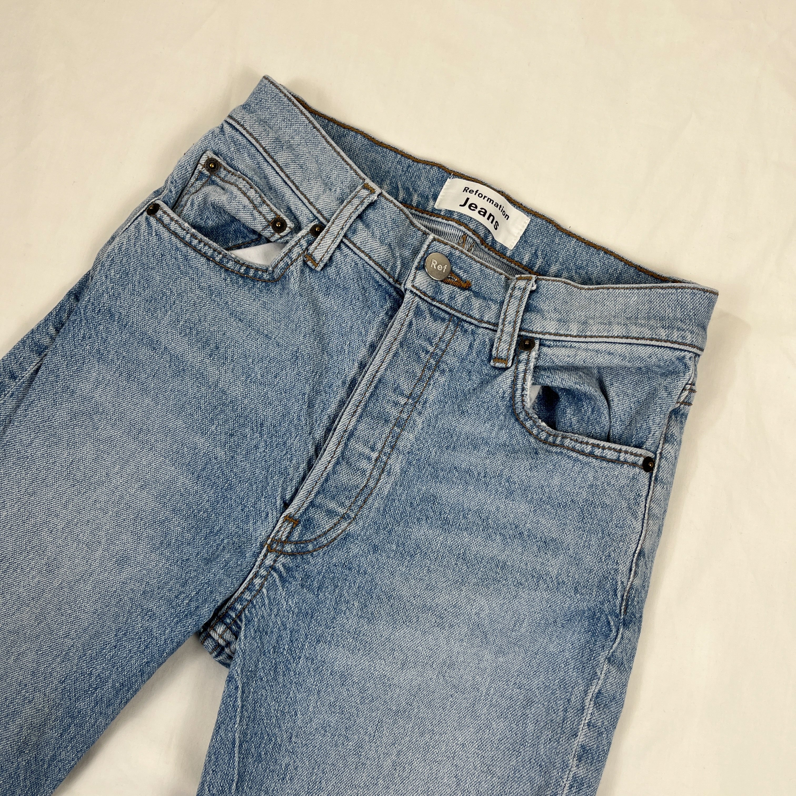 Reformation serena high skinny sales jean