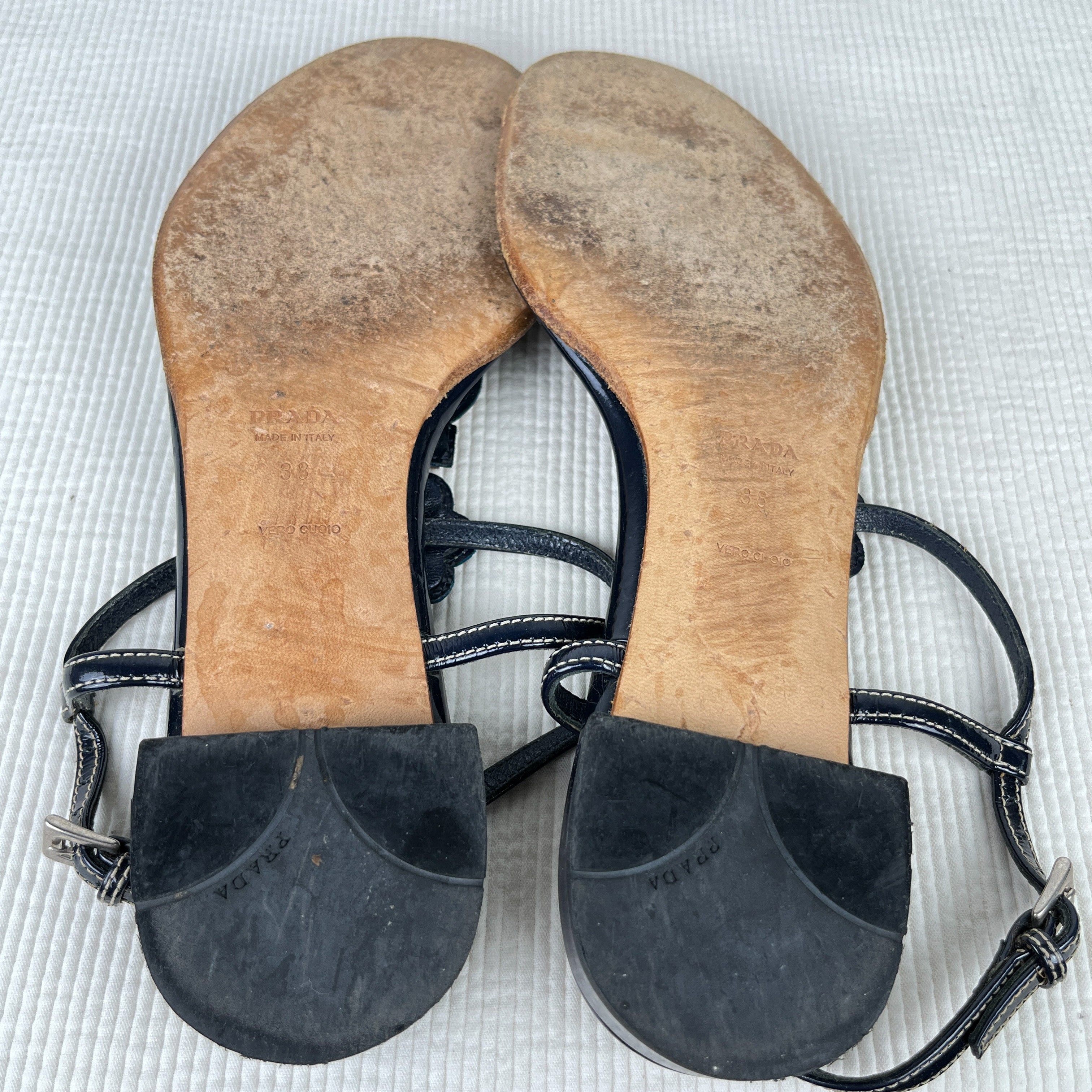 Prada vero cuoio on sale sandals