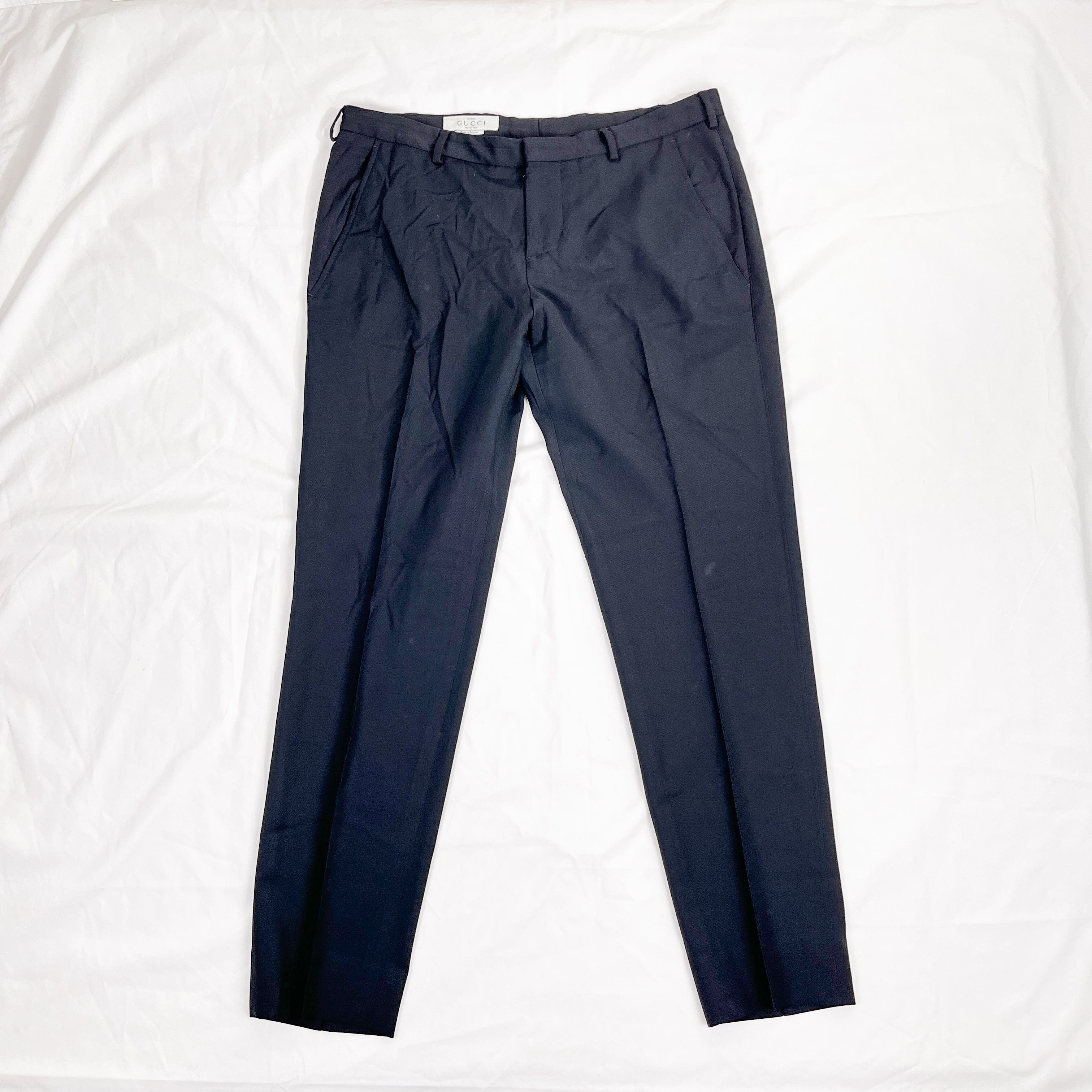 Gucci wool pants on sale