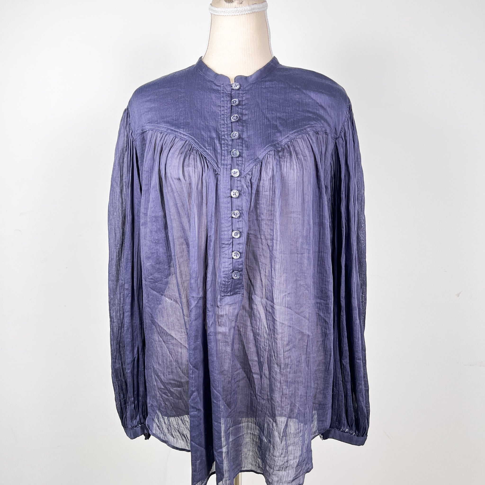 isabel marant ruffle blouse