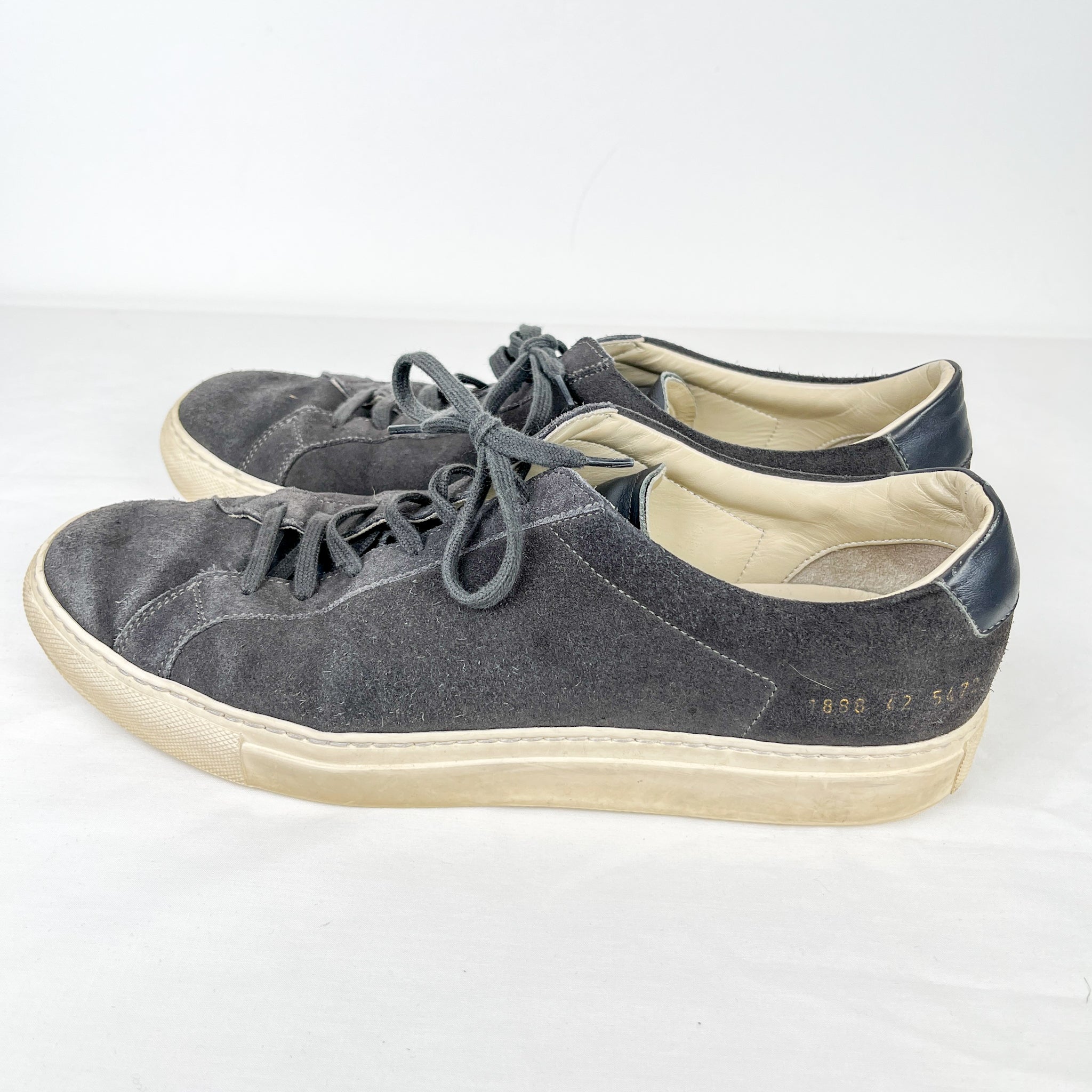 Common projects achilles low navy clearance suede