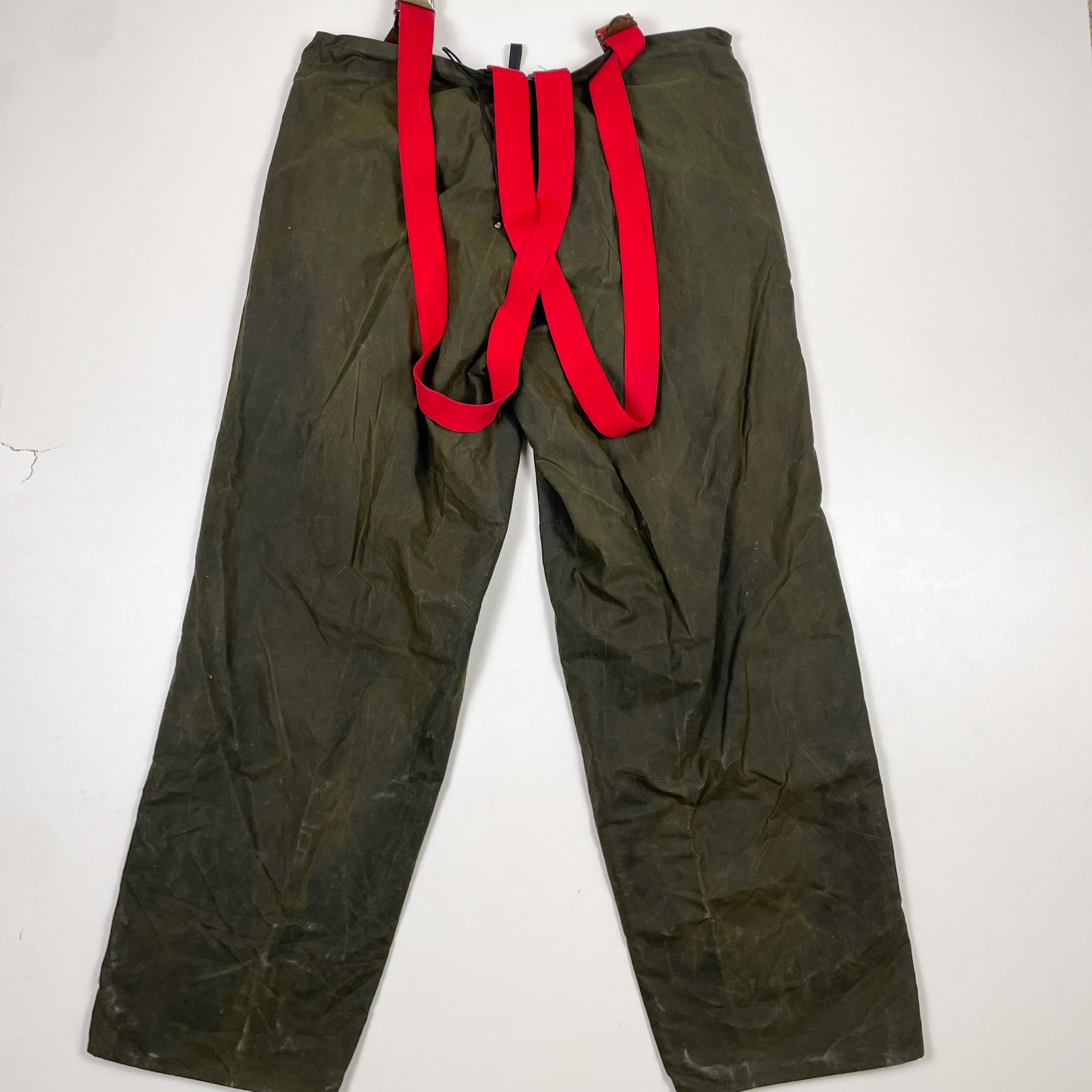 Barbour waxed trousers online