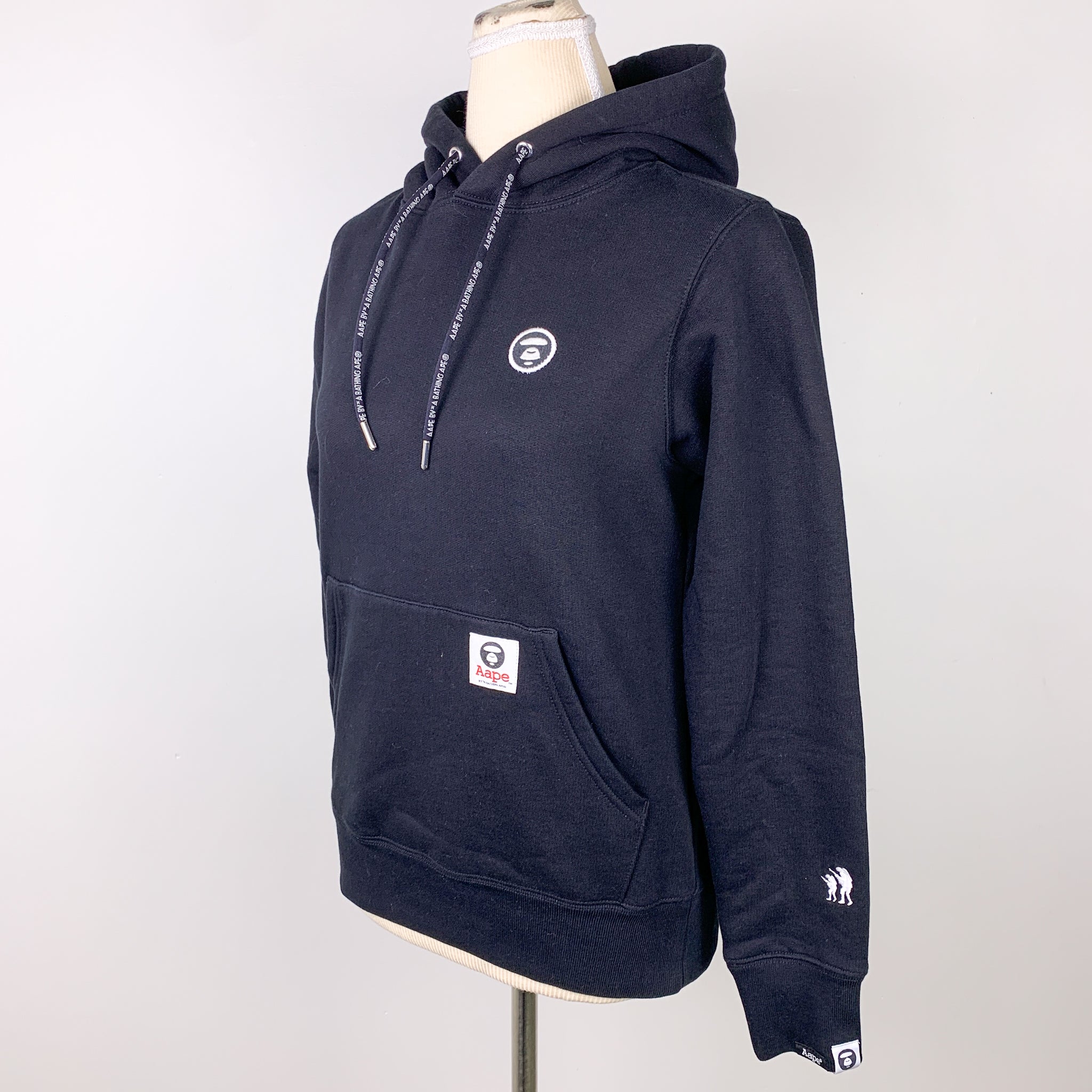 A・BATHING APE HOODIE L A Bathing Ape Bape x Heineken 100 Shark Half Zip Hoodie Size XL