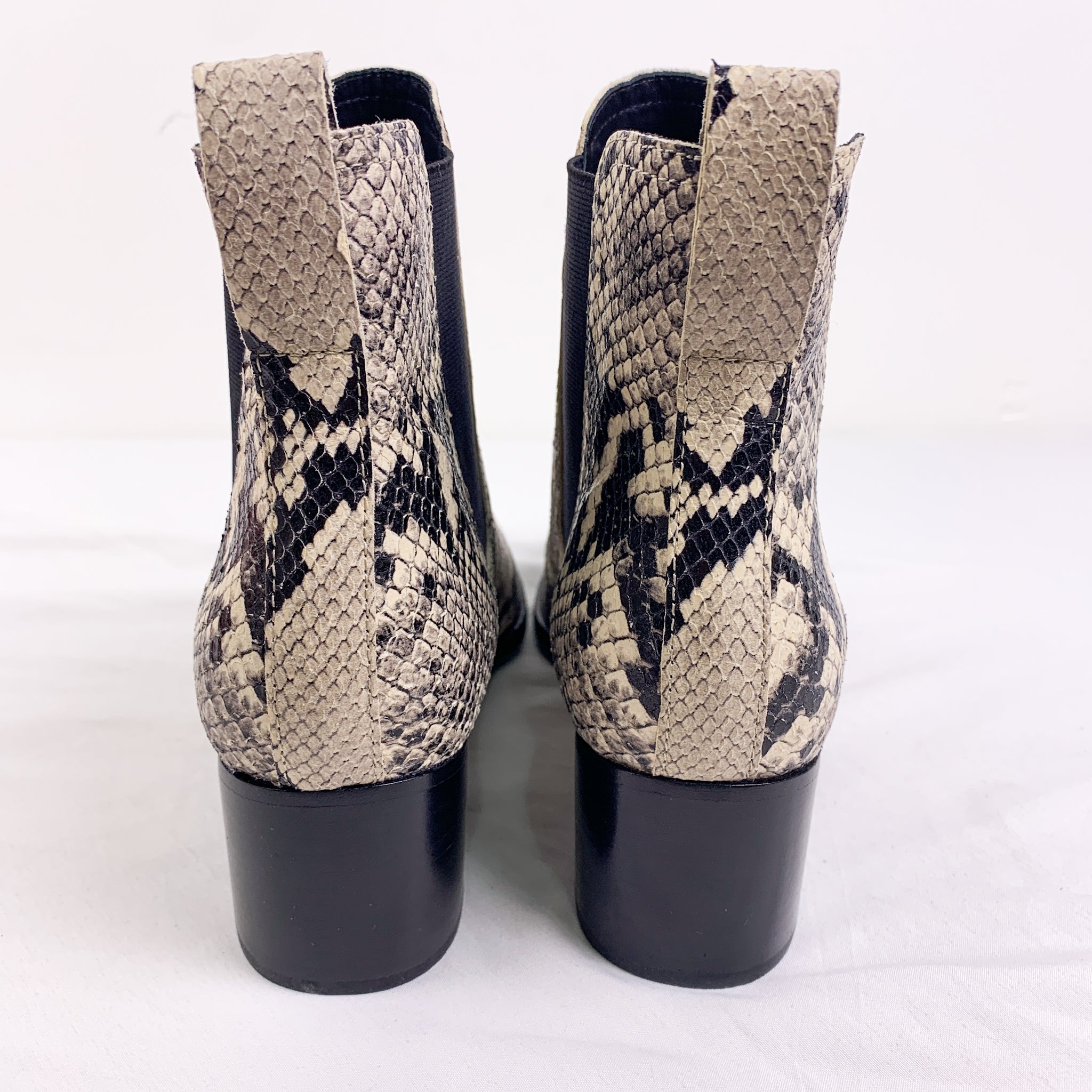 【RAG & BONE】 Brand New Rag & Bone Walker Snakeskin Leather Boot – Double Take