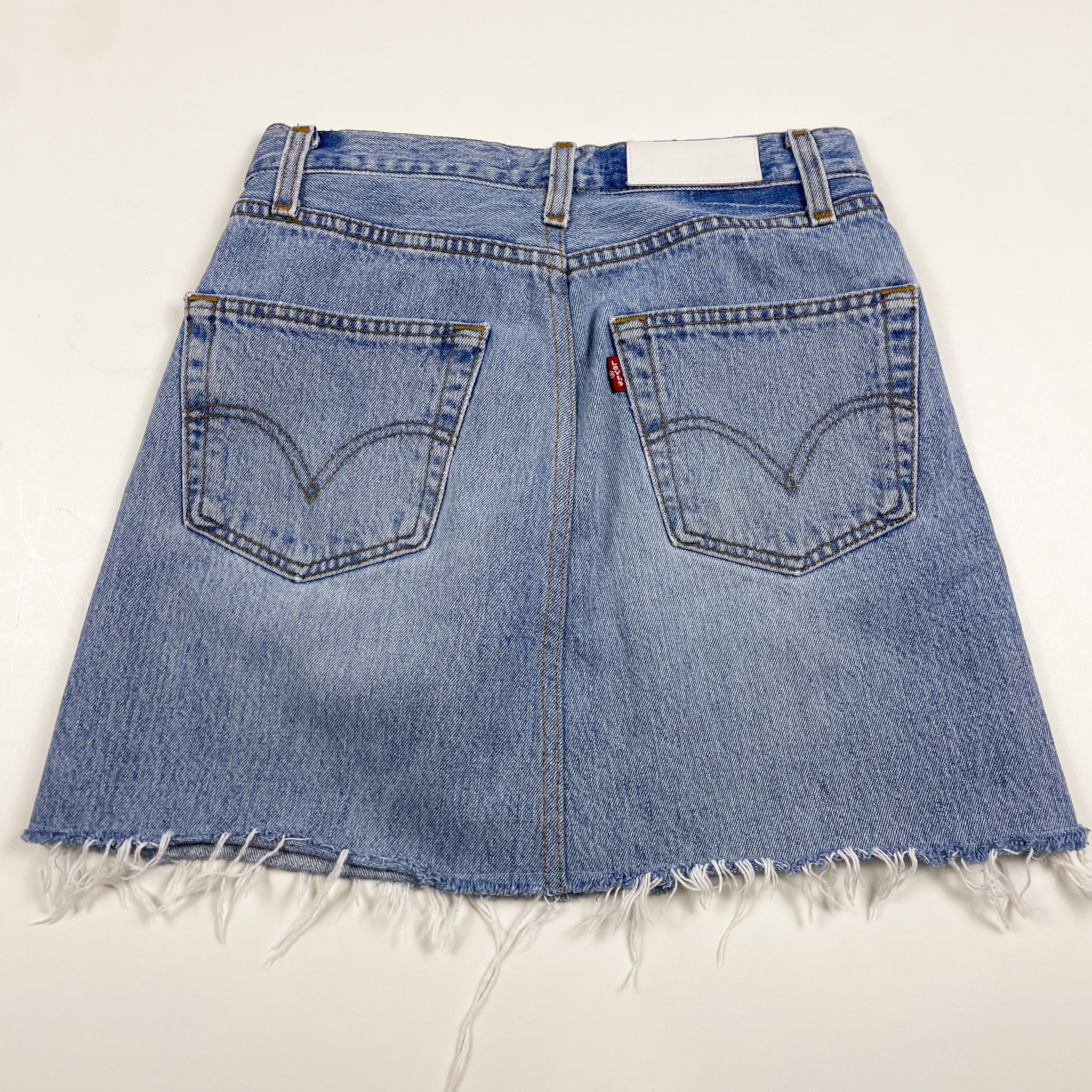 ミニスカート LEVI'S LIGHT BLUE COTTON MINI SKIRT Levi's Light Blue Cotton Mini Skirt | italist