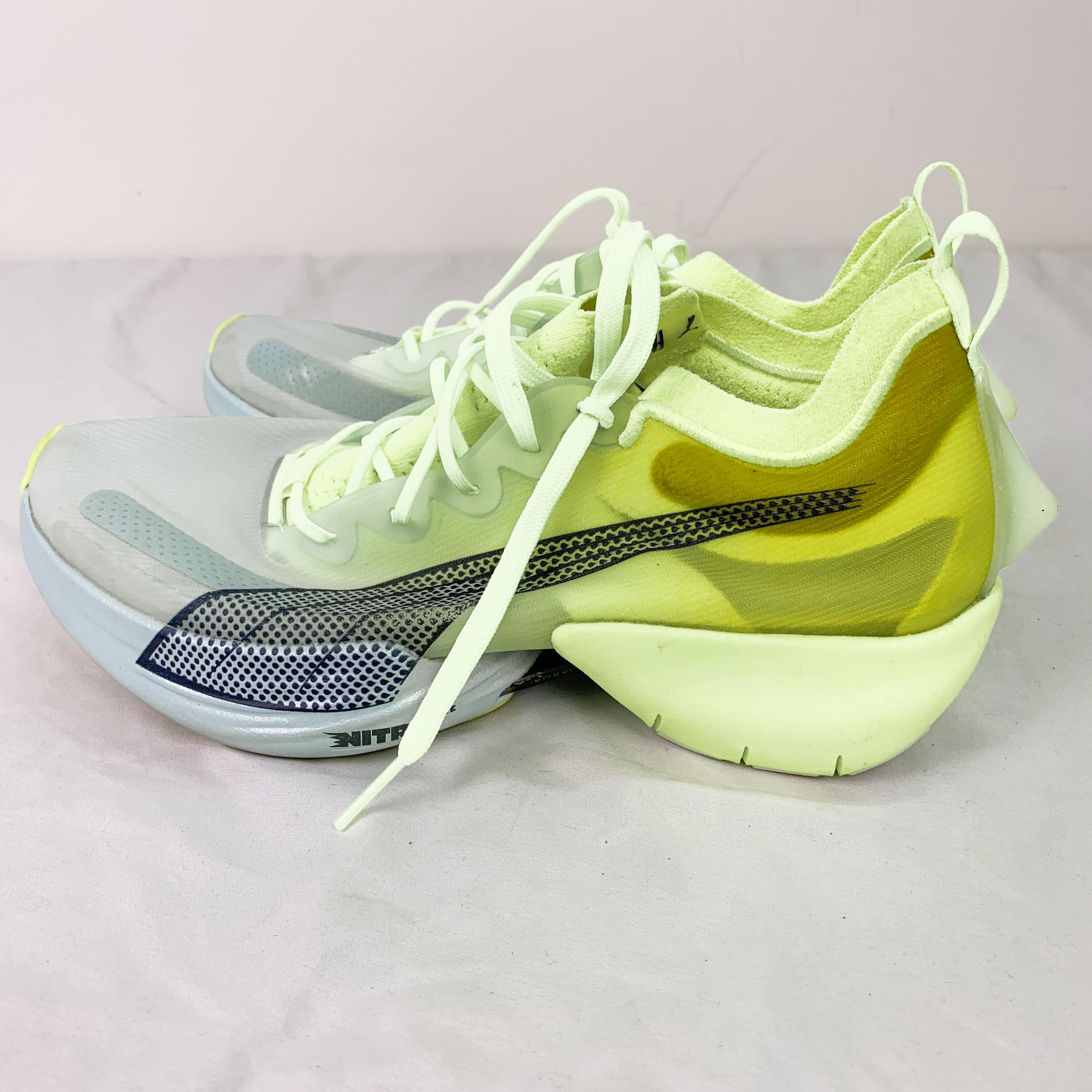 SAMPLE Puma Fast-R Nitro Elite 'Green Low-Top' Shoe (7.5) – Double