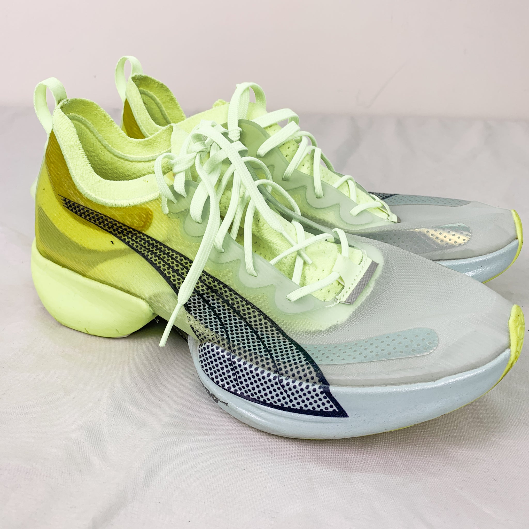 PUMA Nitro Elite シューズ グリーン 25cm SAMPLE Puma Fast-R Nitro Elite 'Green Low-Top' Shoe (7.5) – Double